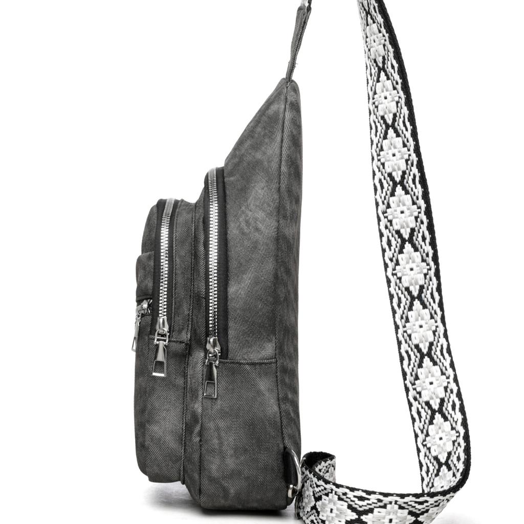 Fashionable Crossbody Bag, Trendy and Versatile, Commuting Women's Chest Bag, Business Simple and Large Capacity Shoulder Bag for Women