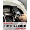 Wheel Brushes For Cleaning Wheels (4 Pro Pack)- 2X Soft Wheel Cleaning Woolies Brush, Detailing Brush And Stiff Tire Brush, Scratch Free Durable Car