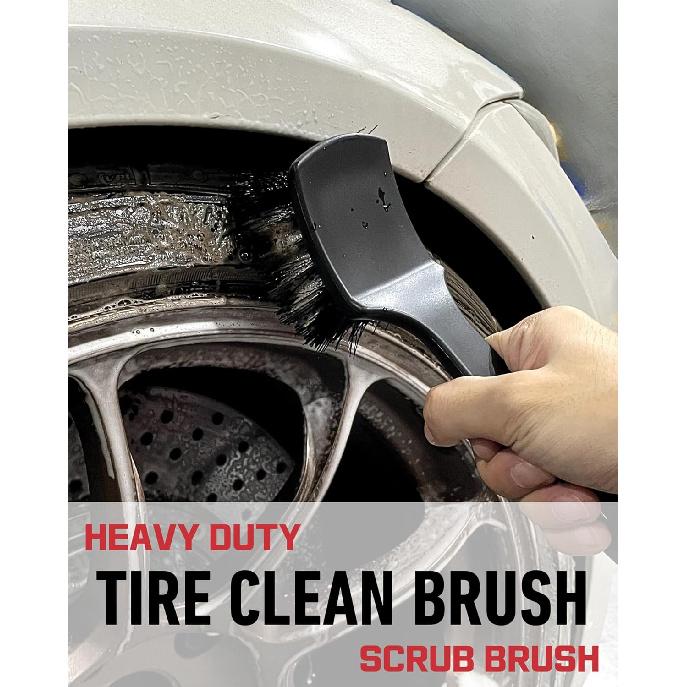 Wheel Brushes For Cleaning Wheels (4 Pro Pack)- 2X Soft Wheel Cleaning Woolies Brush, Detailing Brush And Stiff Tire Brush, Scratch Free Durable Car