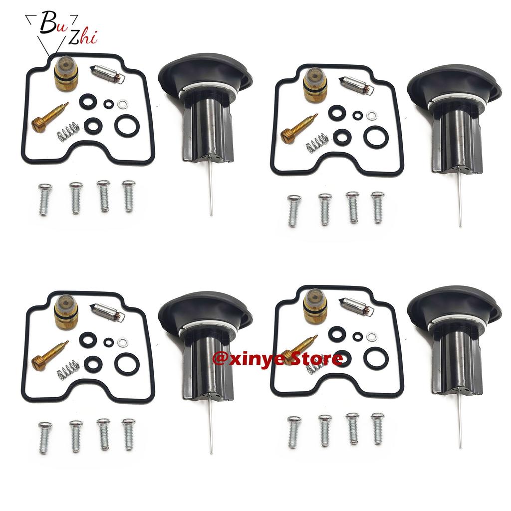 Carburetor Repair Kit Needle Valve Gasket Air Screw with Plunger Diaphragm for Suzuki Bandit 1200 GSF1200 GSF1200S GSF 1200 S