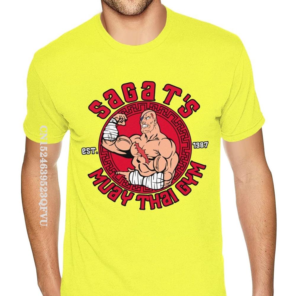 

Спортивная рубашка Sagat Muay Thai 80s, футболка с аниме, унисекс, хлопковые мужские футболки с принтом в стиле хип-хоп в стиле Харадзюку, черные футболки Camisa, уличная одежда 3XL