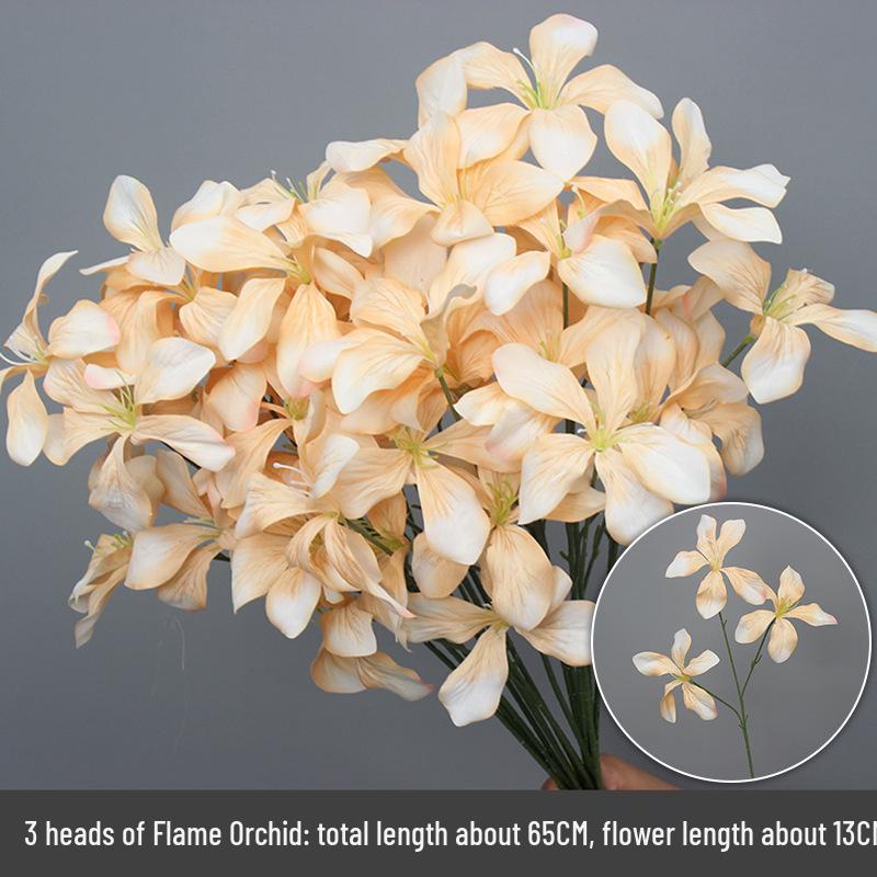 Champagne Silk Flower Wedding Decor - Artificial Ceiling & Aisle Floristry Elements