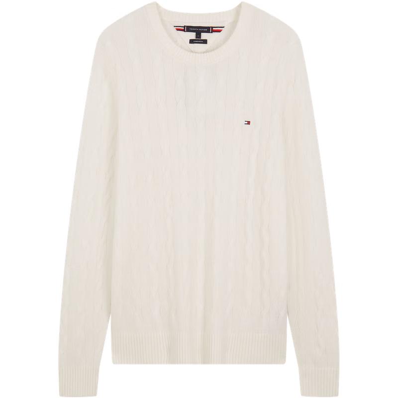 

Светр унісекс з чистої вовни Tommy Hilfiger з косами M