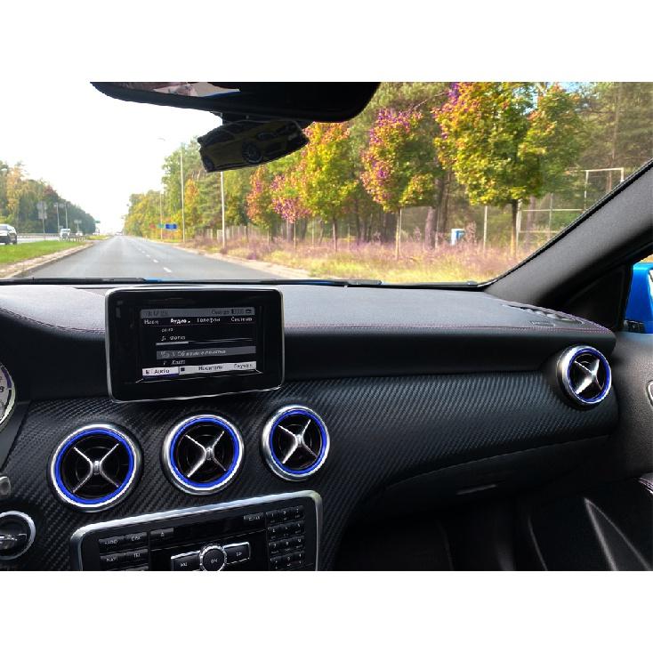 5 bucăți/set decor de inel pentru aerisire aer condiționat pentru Mercedes Benz AB GLA Clasa CLA W176 W246 C117 X156