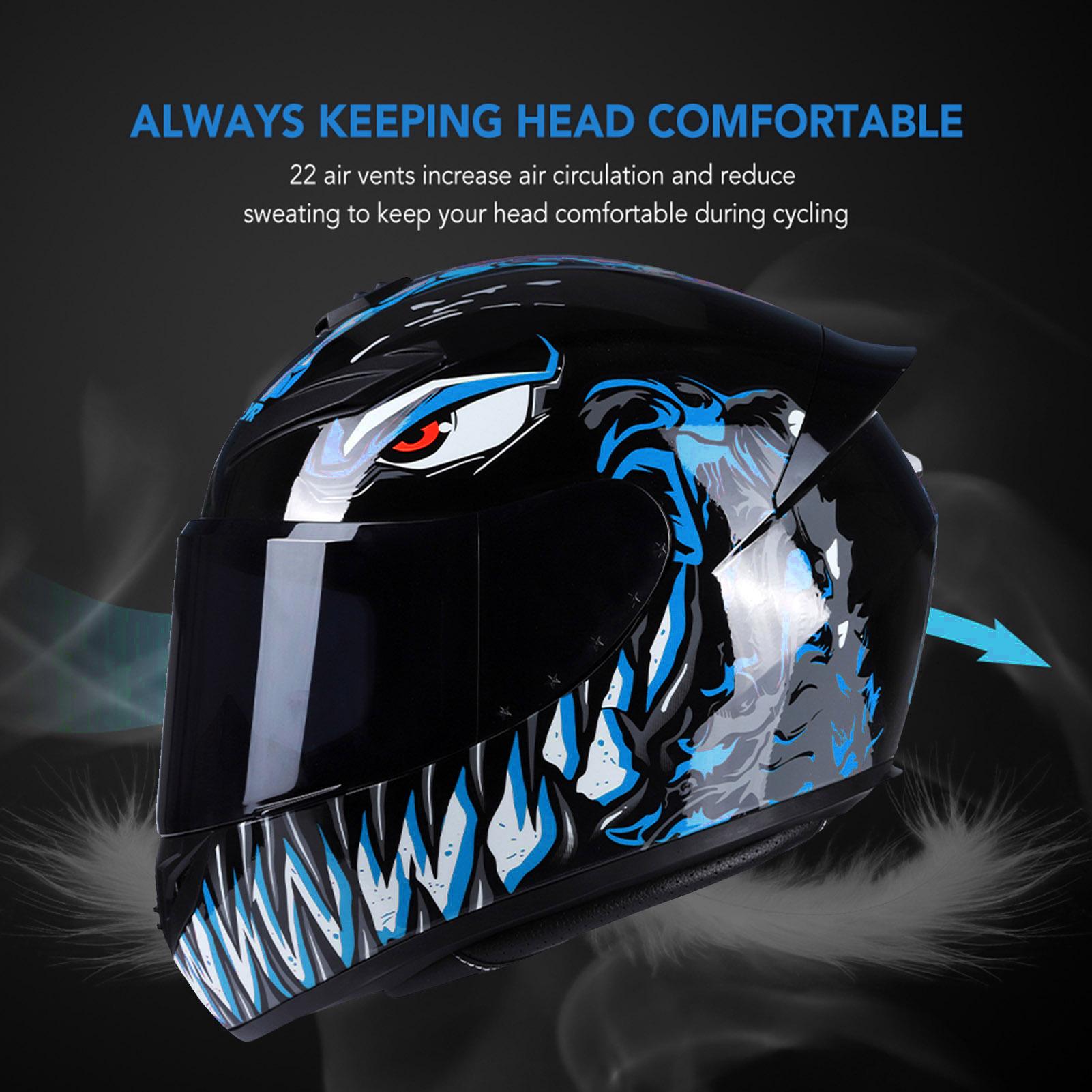 Motorcycle Helmet Full Face Rapid Street Helmet Unisex Adult Cool Rider Equipment Four Seasons New Street Touring