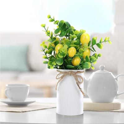 Simulation Eucalyptus Lemon Bundle Simulation Fruit Plants Home Desktop Green Plant Decoration