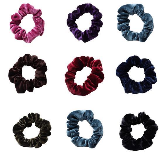 Velvet Cloth Elastic Hair Scrunchie Band Prsten Ženy Dívčí Copy Držák