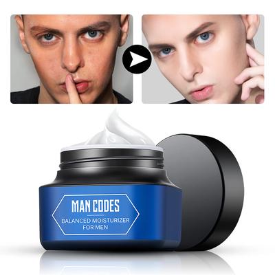 Men hydratační krém na obličej Oil Control noční krém zpevňující pleťové sérum s kyselinou hyaluronovou Whiten pro muže