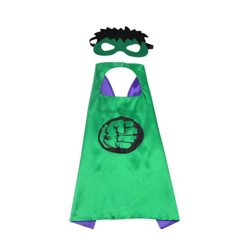 Kids' Superhero Cape & Mask Set for Halloween