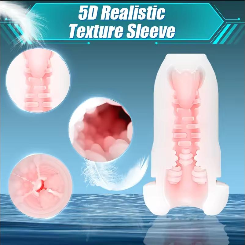 Automatic Sucking Masturbator Cup for Men Vibrating Blowjob Machine Suction Vibrator Pocket Pussy Masturbation Male Sex Toys