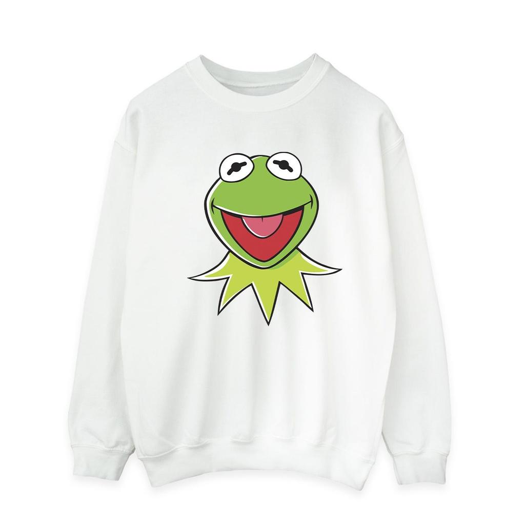 Disney Mens Muppets Kermit Head Sweatshirt