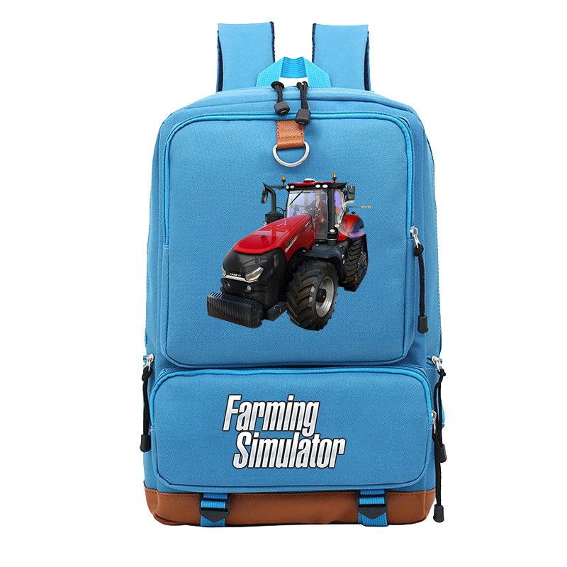Game Merchandise Printed Backpack Campus Student School Bag College Style Leisure Travel Large Capacity