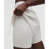 Lululemon Swift 2 In 1 High Rise Short 6   Slnsh Collection Light Vapor