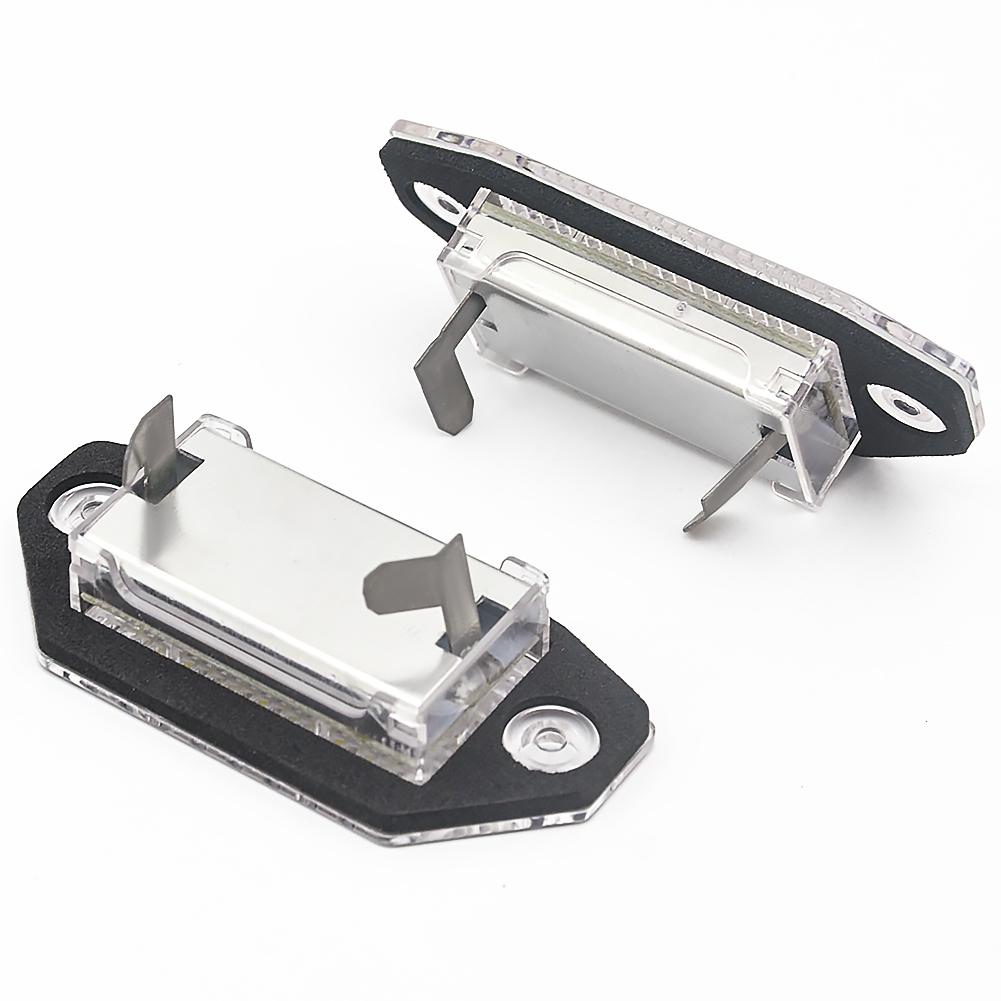 2 szt. 24SMD Brak błędu LED Numer tablicy rejestracyjnej samochodu dla Ford Mondeo MK3 2000-2007