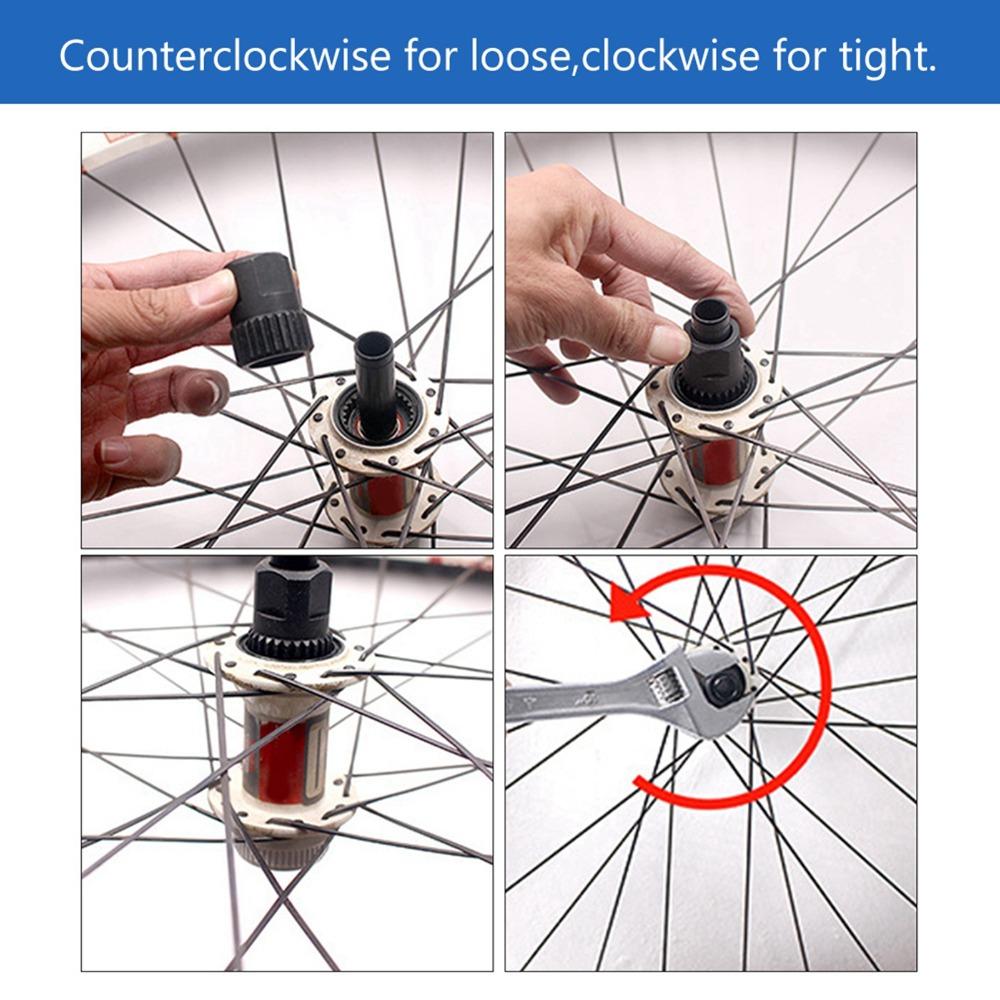 Black Bicycle Hub Tool Metal Accessories Hub Lock Ring Tool Nut Removal Tool for DT Swiss 240S/240/340/350/440/540 Mountain Bike