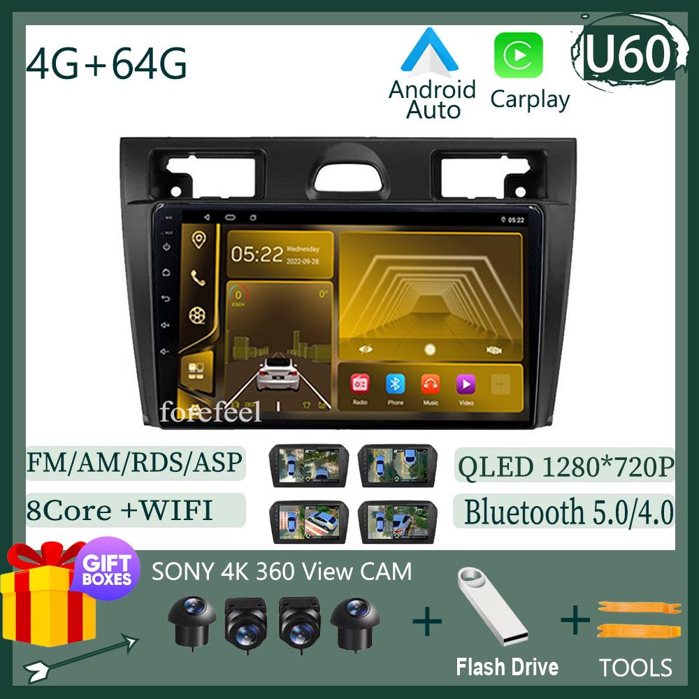 7862 Android For Ford Fiesta Mk VI 5 Mk5 2002-2008  Car DVD Auto Radio Stereo Multimedia Player GPS Navigation  No 2Din DVD High