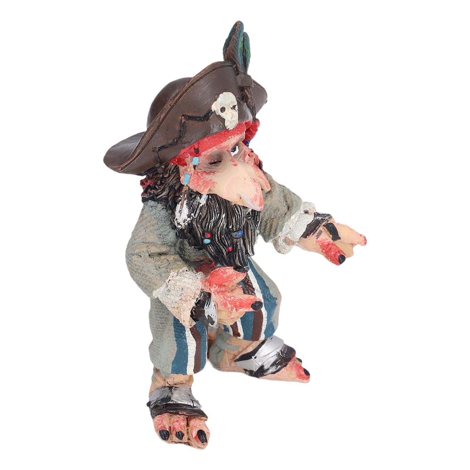 

Mushroom Demon Statue Resin Garden Sculpture Desktop Lawn Courtyard Ornament for Home Decoration