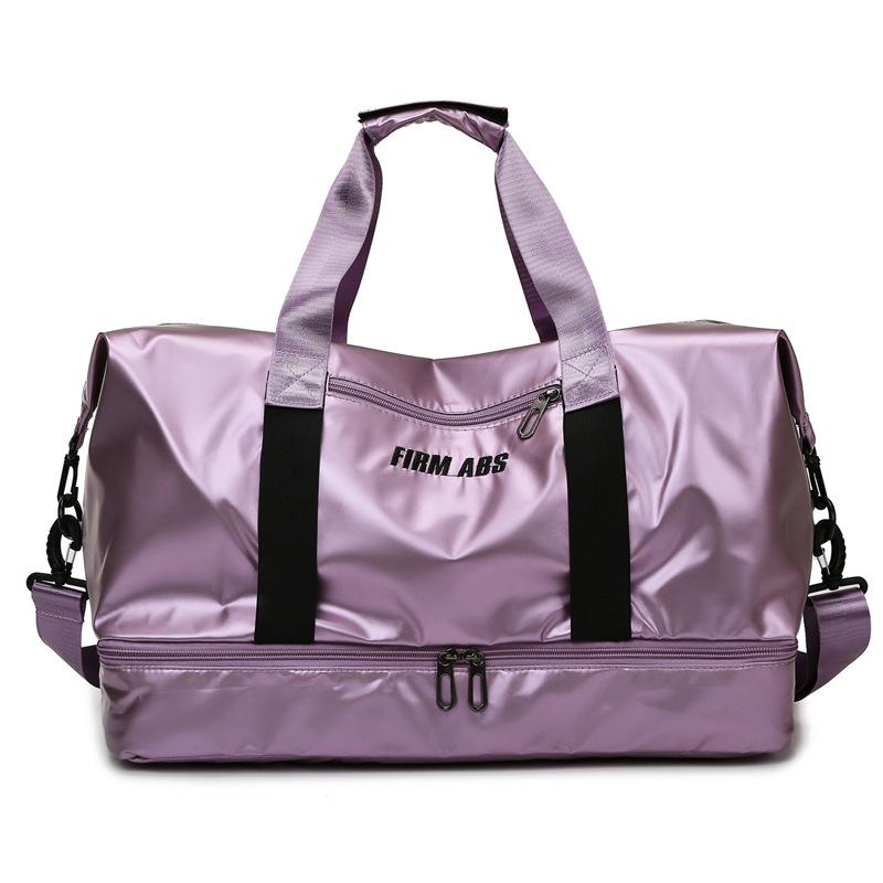 Large Capacity Wet/Dry Separation Fitness Travel Bag: Versatile Shoulder, Crossbody, Handheld Yoga Bag