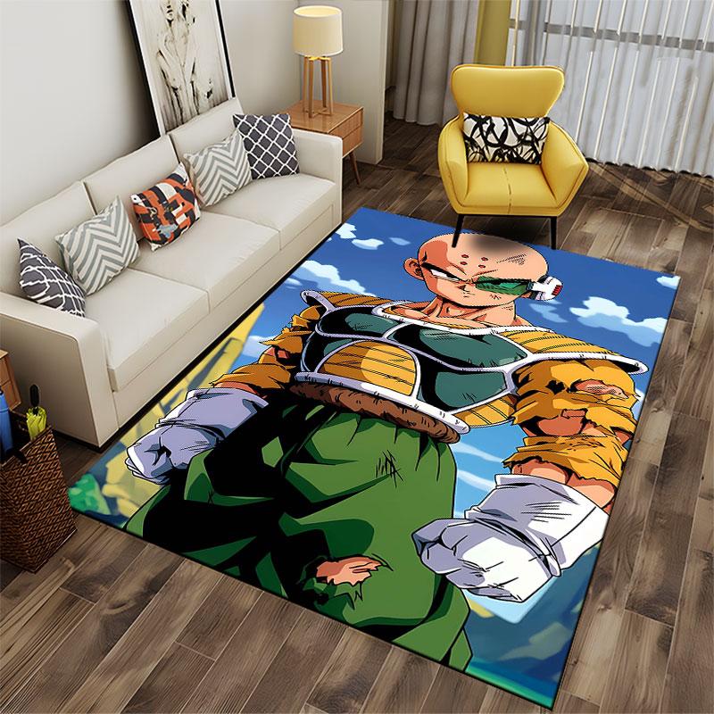 Bald Warrior Anime Character Suitable As a Non-slip Mat for the Living Room or Bedroom Sofa