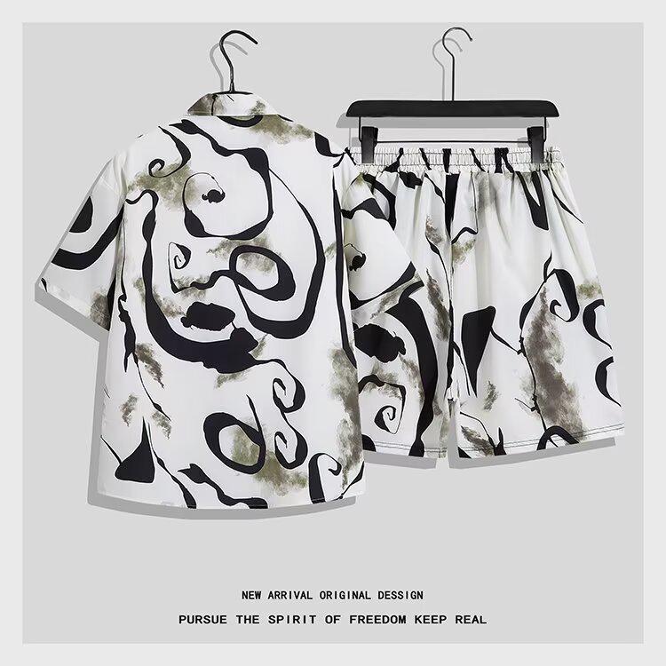 Stylish Harajuku-Inspired Versatile Shirt Set
