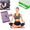 Massagedyna Yogamatta Kudde Akupressur Massagematta Set Piggar Fitness yoga Pilates Lindra Stress Ryggsmärta Applikator kuznetsov