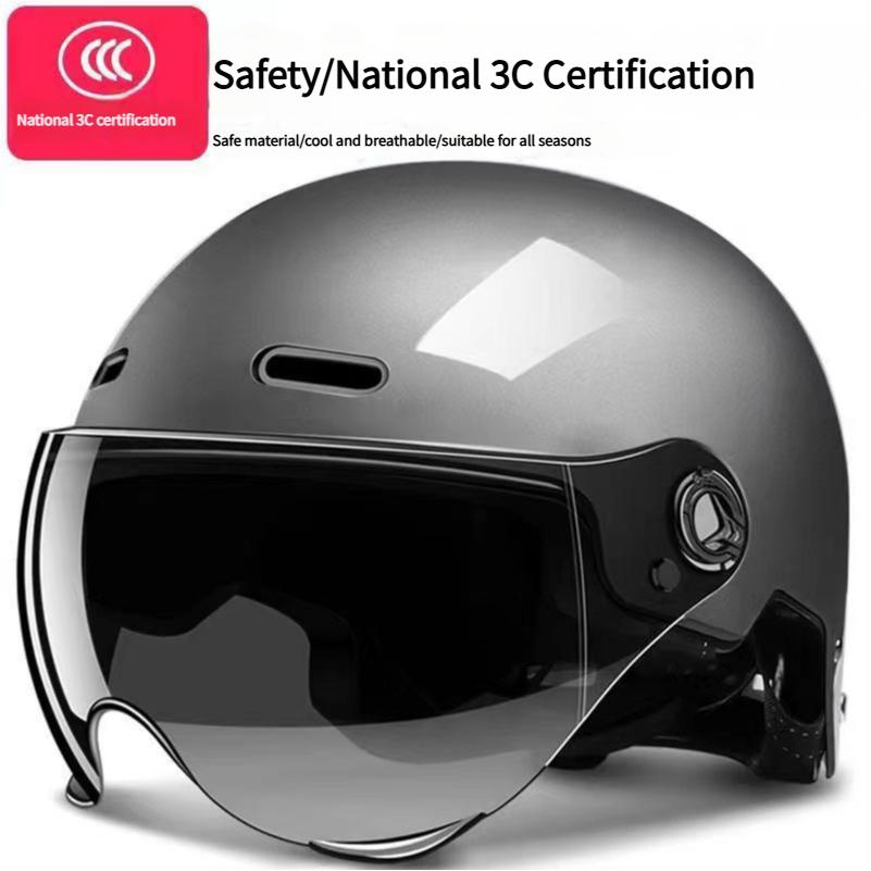 Unisex Motorcycle Helmet  Classic Retro Scooter Half Helmet Ultra Lightweight for Cycling MTB  Motorcycle Rides  Safety Guarante