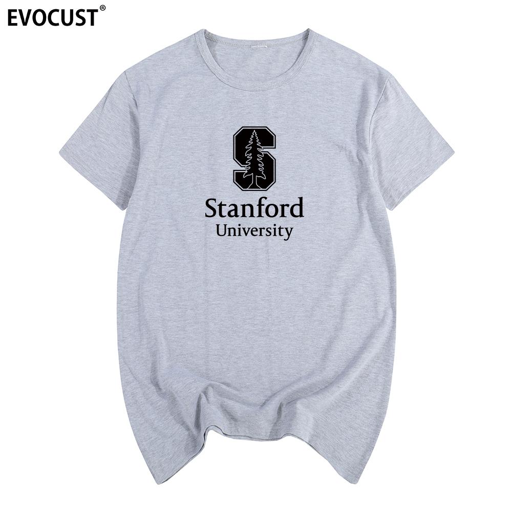 STANFORD UNIVERSITY T-Shirt Baumwolle Herren T-Shirt Neu TEE T-SHIRT Damen