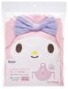 Skater Apron and Scarf Set for with Name Sanrio My Kids, 110-130cm, Tag, Melody, Girls, KNE1-A
