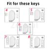 For Kia Picanto EV9 Sorento MQ4 Carnival K8 Morning K5 Carens RIO Seltos 2024 4/5/6/7/8 Bottons TPU Shell Fob Car Key Case Cover