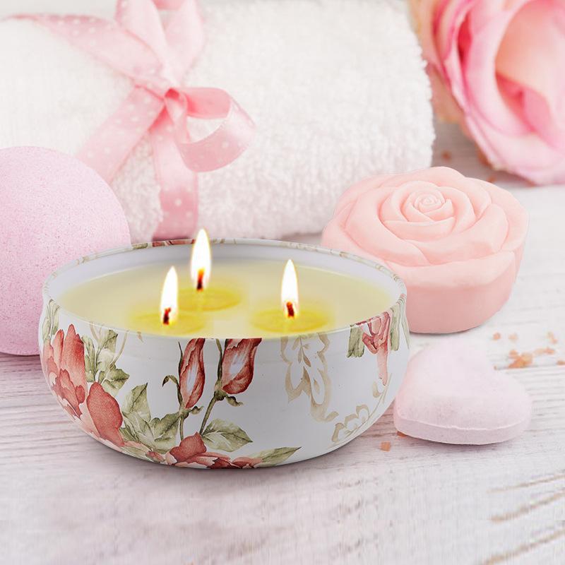 

Tin Cans Lemongrass Mosquito Repellent Candle Aromatherapy Scent Christmas Gift Box Gift Souvenir Aromatherapy Gift Box French Juniper Lavender