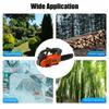 Gasoline Chain Saw 12" 25.4CC 2 Stroke Gas Chainsaw 1.22HP 900W High Power Gas Top Handle Chainsaw for Wood Logs Cutting