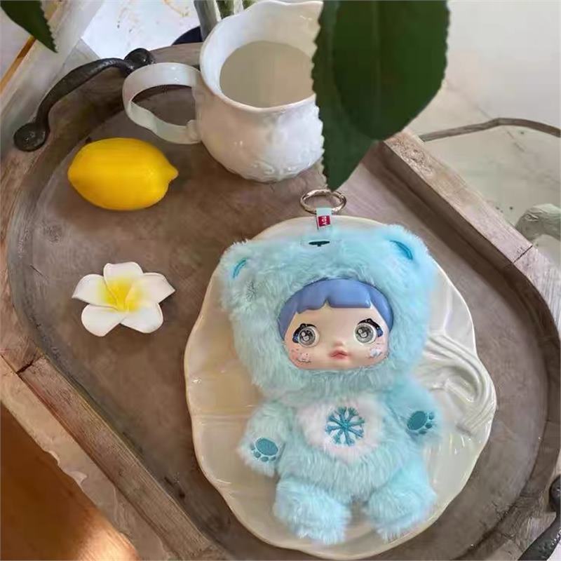 Plush Blind Box, Keychain, Backpack Charm, Cute Figurine, Gift Ornament, Nuomi Cute Non-stop Trendy Toy, Christmas Gift