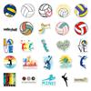 50 Waterproof Volleyball Graffiti Stickers for Phone Cases, Skateboards, and Luggage