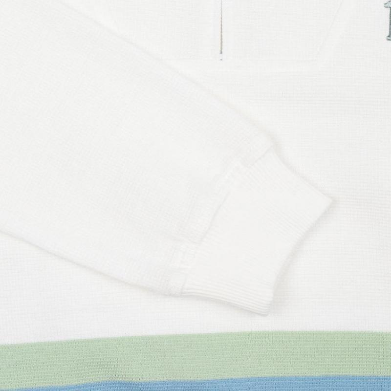 Hazzys Kids Zip Collar Sweatshirt Hts11tm09m Iv