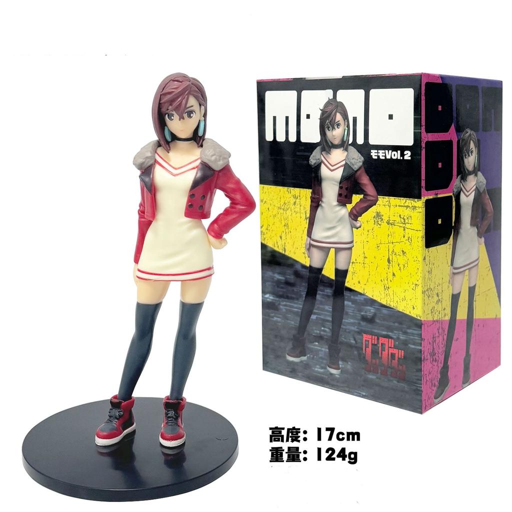 Hot Dandadan Momo Ayase Anime Girl Figure Takakura Ken Action Figure Okarun/Shiratori Aira Figurine Collectible Model Doll Toys