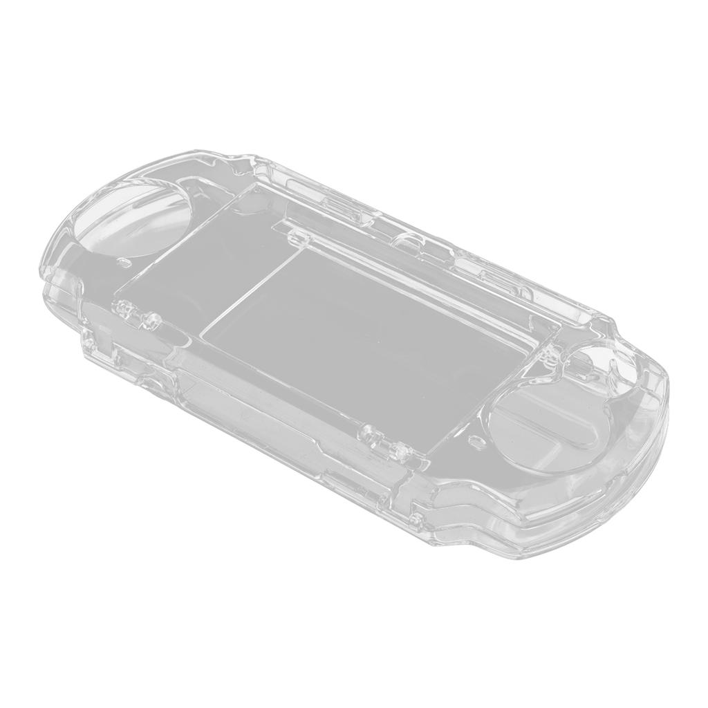 Universal Protective Case Stylish Prevent Slipping Shockproof Transparent Protective Shell with Movie Bracket for PSP