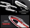 Corolla Sport Door Knob Cover Garnish 4 Pieces Medium YOURS [Plated Type] [Material ABS] yh002-7508 [2]