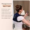 1Pc Multifunctional back and shoulder massager with vibration and heating - suitable for men and women,  suitable for home or office use