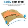 For Creality K2 PLUS PEI Build Plate Textured PEI 370x370 PEI Spring Steel Sheet Heated Bed For Creality k2 Plus Accessories