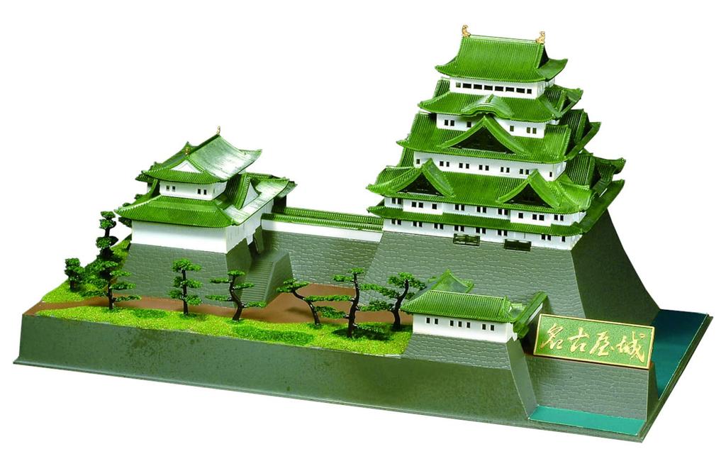 Doyusha 1/350 Japan's Famous Castles Deluxe Nagoya Castle Plastic Model DX-3