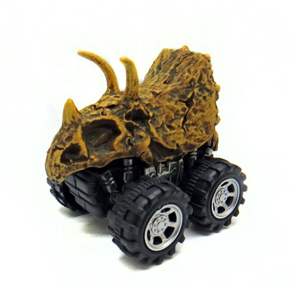 Mini Dinosaur Skeleton Car Models Premium Quality Pull Back Car Toys Gift For Kids And Boys