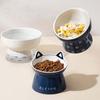 Tilted Elevated Anti Vomiting Pet Feeder Bowl Pet Supplies Cat Food Bowl Water Feeder Container