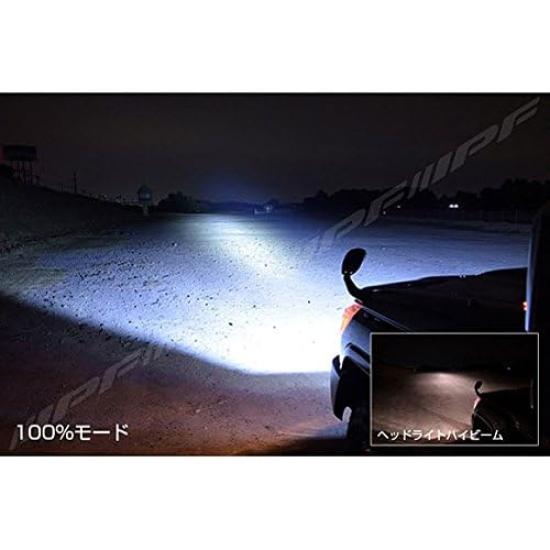 IPF Fog Lamp Work Light LED Light Bar 40 Inch Single 6000K White 12V Dimming Function Super Bright 600 Series 641FJ 13500lm/4000lm/245lm