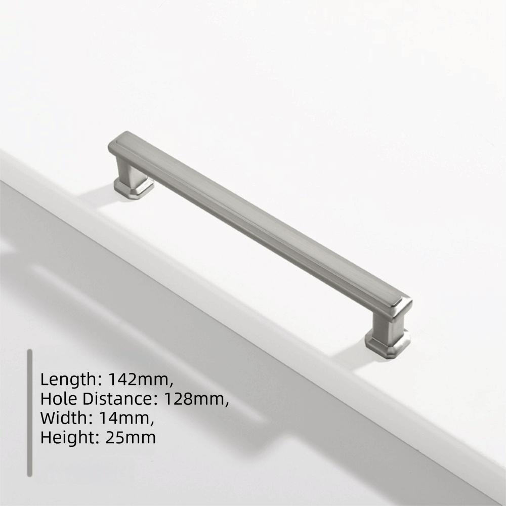 Copper Finish Cabinet Handles Zinc Alloy Closet Handle Furniture Hardware  Wardrobe Drawer