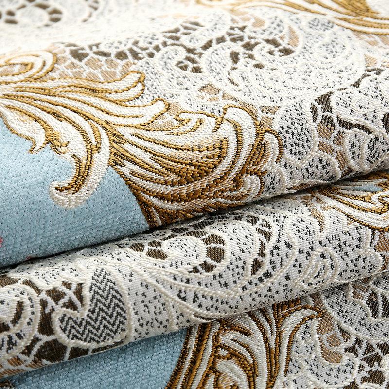 Luxury Jacquard Fabric Sofa Cover Chenille Slipcover Living Room Decor Anti-slip Sofa Protective Covers All-season Sofa Towel