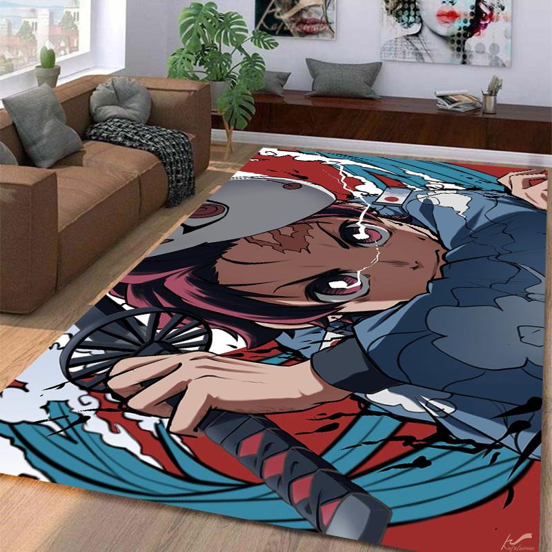 Demon SlayerKamadoTanjirou Carpet Multi-size Carpet for Living Room Bedroom Kid's Room Home Decor Area Rug Non-slip Mat Sofa Mat