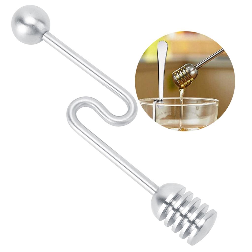 Household 304 Stainless Steel Dessert Honey Spoon Stirrer Mixing Stick Kitchen Cooking Tools