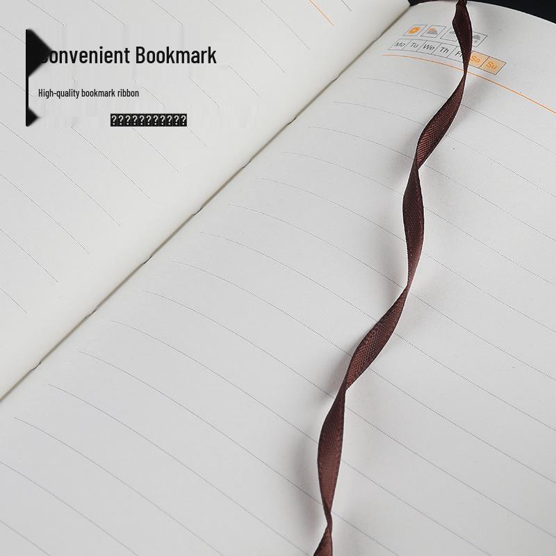 Custom Vintage Soft Leather Notebook with Buckle - A5/B5 Business Meeting Record Book with Logo Printing