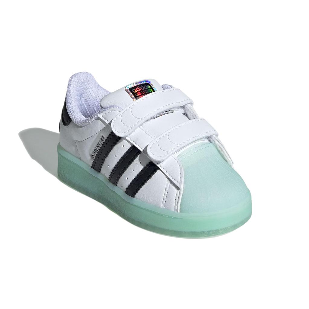 adidas Superstar Bequeme Niedrige Kinder-Skateboardschuhe Weiß Kinder IG7005