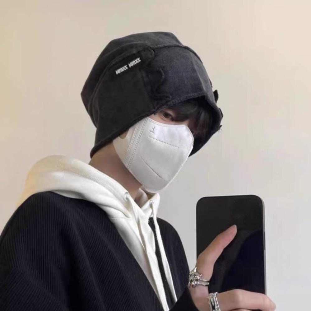 Vintage Wasteland Pullover Cap Cotton Loose Beret Casual Washed Beanie Streetwear